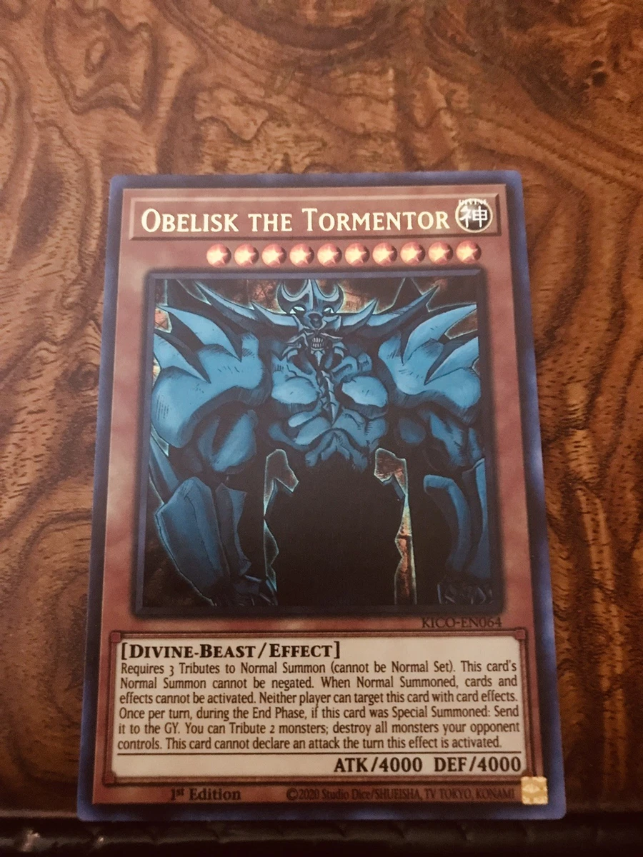 Preços baixos em Obelisk The tormentor Efeito Yu-gi-oh! TCG Jogos