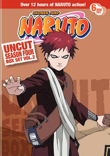 Naruto Uncut Season 4 Vol 2 Box Set DVD  NEW - Picture 2 of 2