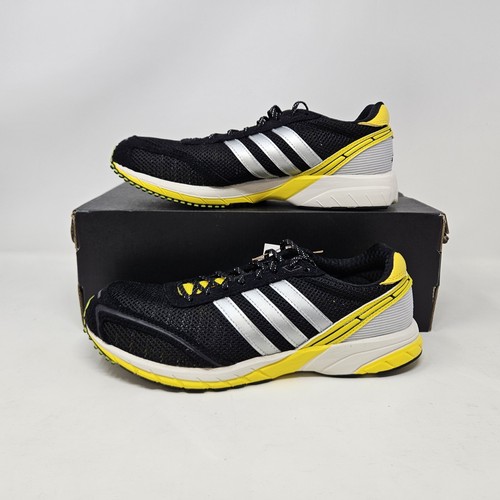 Adidas Adizero Adios OG 'Core Black / Yellow' / JP7635 / Women's Size 11 - Picture 1 of 5
