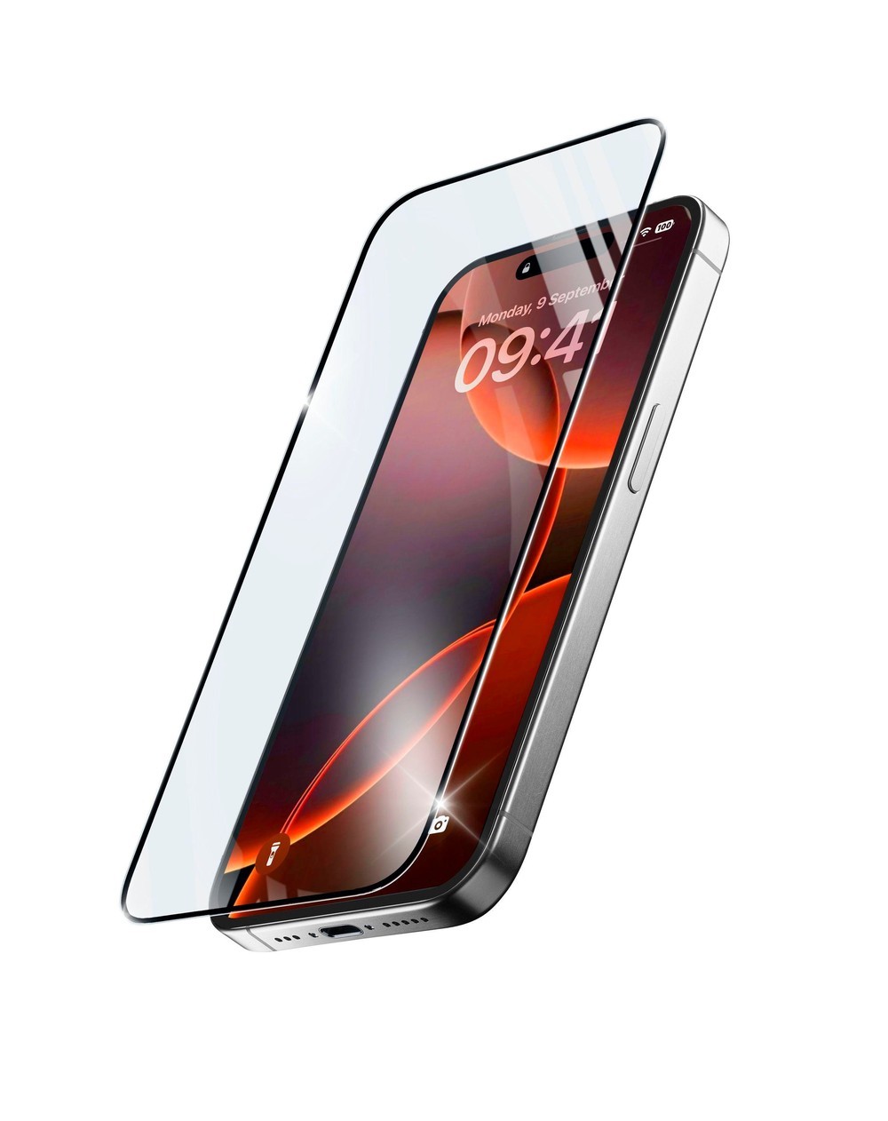 Защитное стекло CellularLine Xtreme для Apple iPhone 16 Pro Max (60897) #29932479