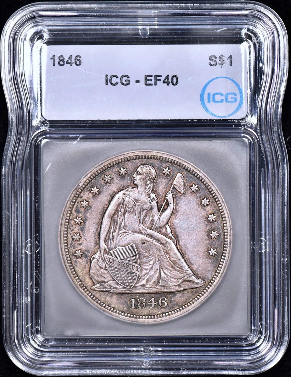 シルバー 4ドア冷蔵庫 1846 Year Seated Liberty US Dollars (1840-1873) for sale | eBay