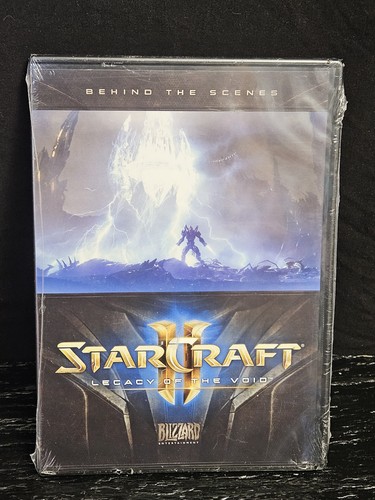StarCraft II Legacy of the Void Behind The Scenes Blu-ray DVD New Sealed Blizzar
