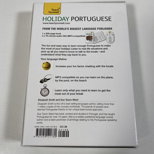 Holiday Portuguese by Smith & Tyson-Ward General Division Audio CD Help & Learn - Picture 2 of 5
