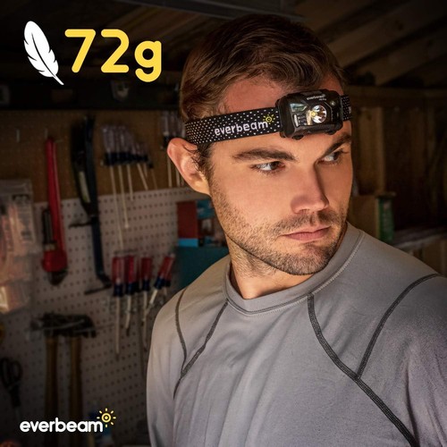 H6 Pro LED Head Torch Headlamp, Motion Sensor Control, 650 Lumen Bright 20 Hours - Picture 6 of 7