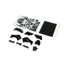 Losi 260006 Black Plastics w/Wraps: PM-MX