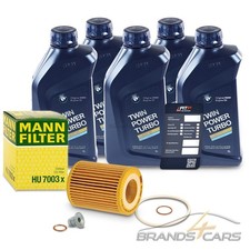 MANN ÖLFILTER + 5L BMW 0W-30 FÜR BMW 1-ER F20 116 118 3-ER F30 316 320 N13 ÖL