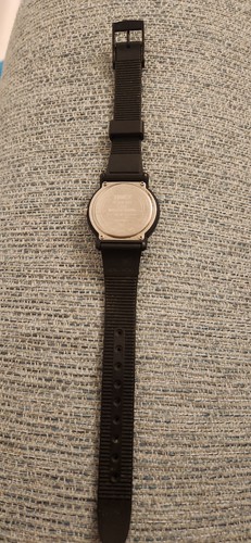 Timex Indiglo Watch Unisex Black Plastic Water Resist Light Battery White Quartz - Picture 4 of 8