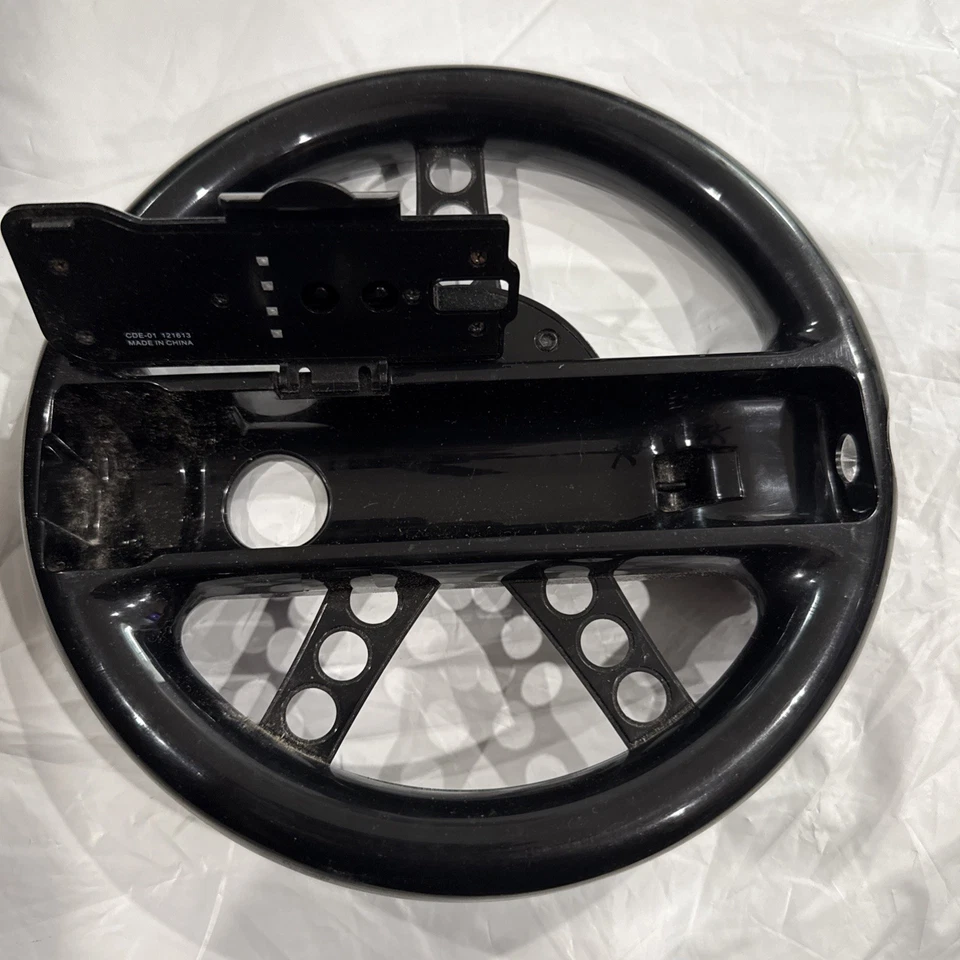 DreamGear Wii Steering Wheel for Nintendo Wii Remote Racing Controller Black - Image 2 of 3