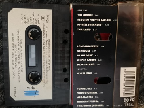 Frankie's House - Jeff Beck & Jed Leiber (Soundtrack Cassette Tape) - Imagen 2 de 2