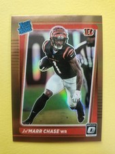 2021 Panini Donruss Optic - Rated Rookie Ja'Marr Chase #207 Bronze Prizm (RC)