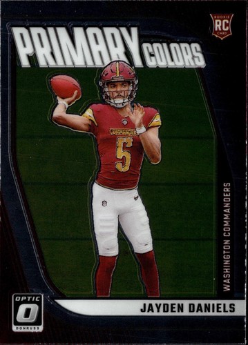 2024 Donruss Optic Rookie Primary Colors Jayden Daniels Card #2