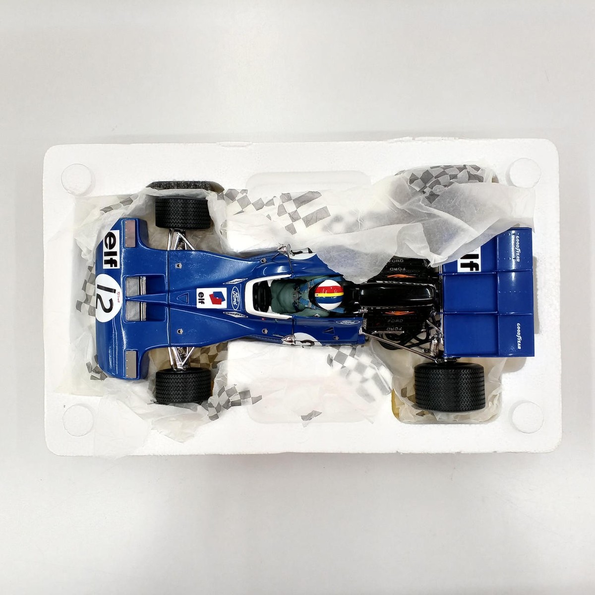 EXOTO 1/18 Scale Tyrrell Ford 003 #12 1971 Blue Very Nice | eBay