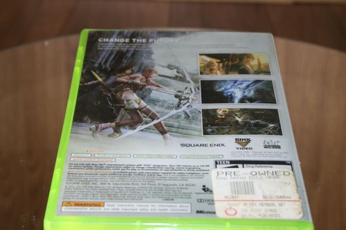 Lot Complete Final Fantasy XIII Series (3 discs), AND XIII-2 (1 disc) w/manuals - Picture 9 of 11