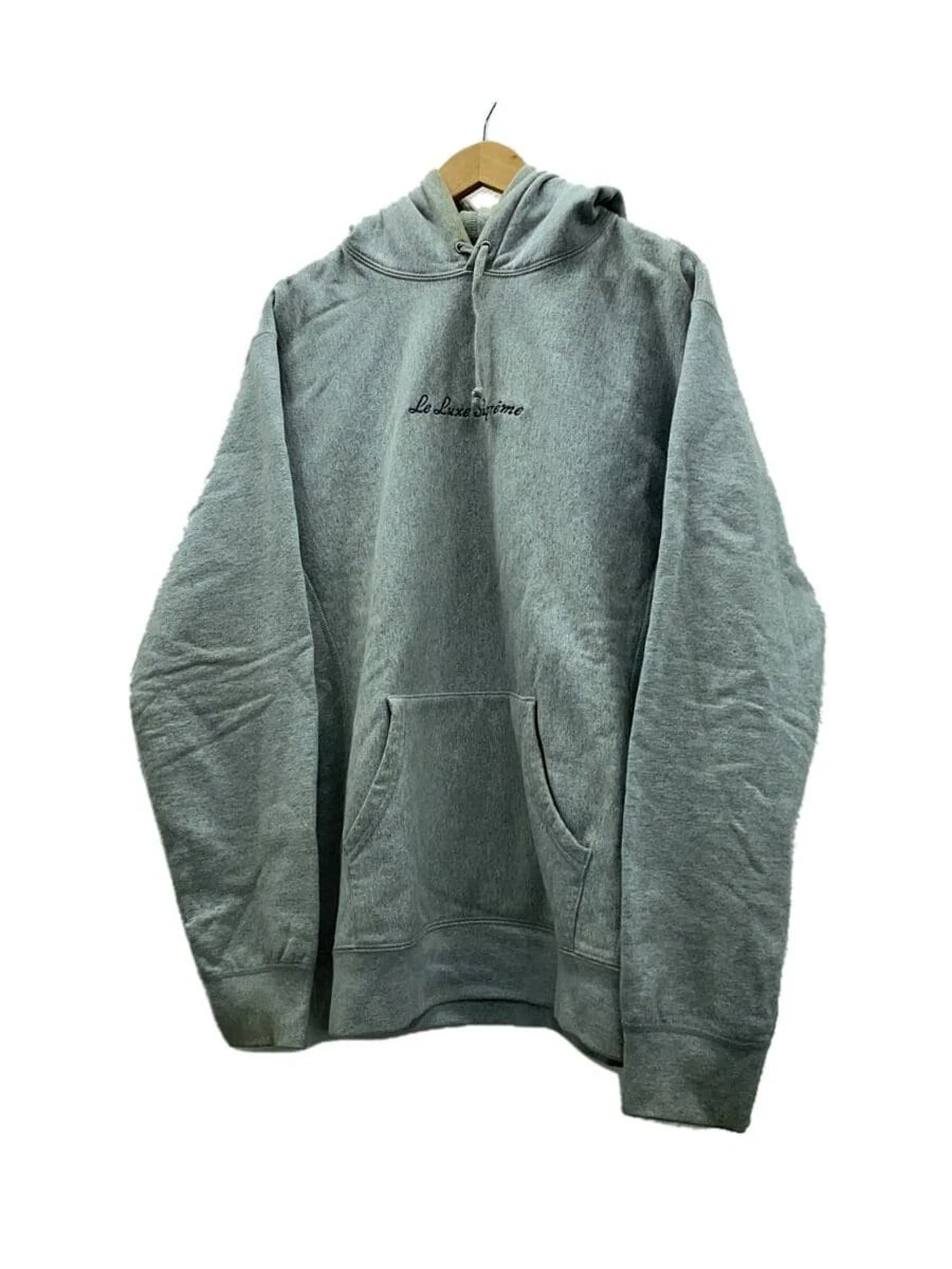 Sweat à capuche Supreme gris XL occasion