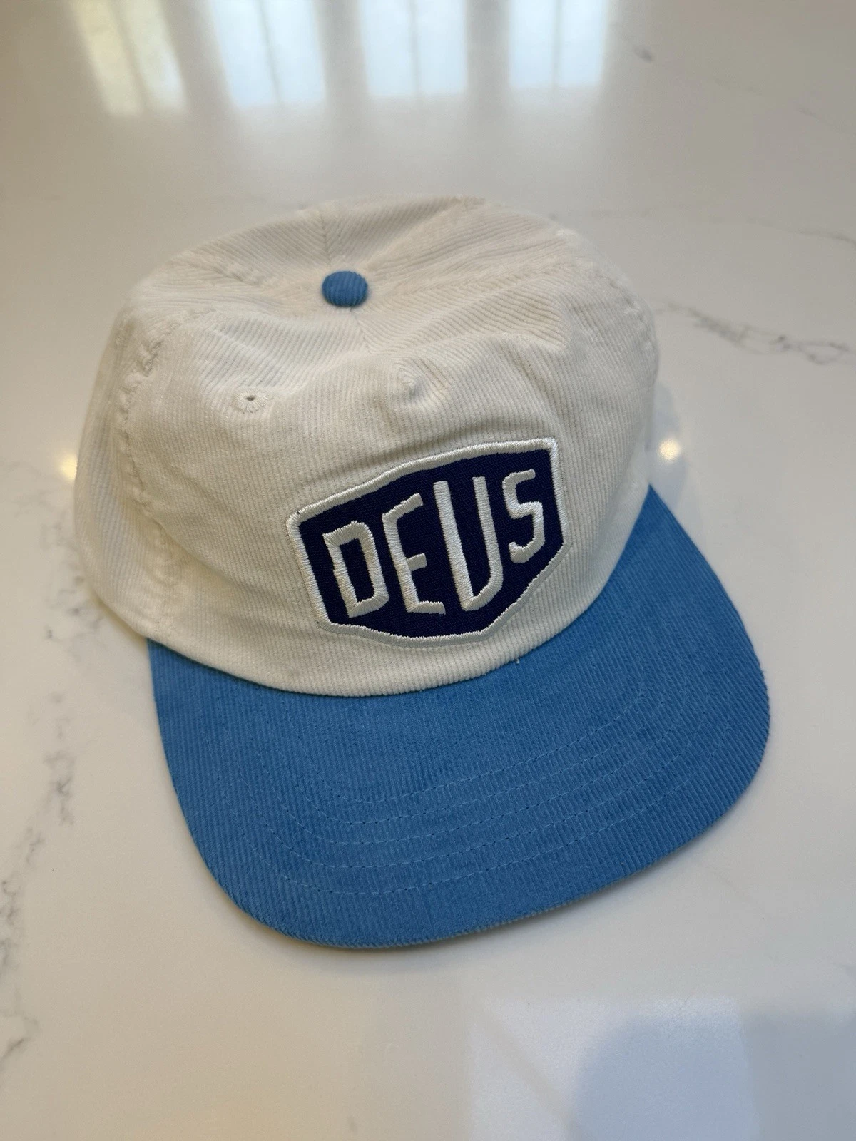 Deus Ex Machina Shield Cord Cap - Wave Ride Blue - One Size