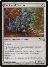 (2x) CLOCKWORK VORRAC - Mirrodin – MTG Magic the Gathering Card - Uncommon