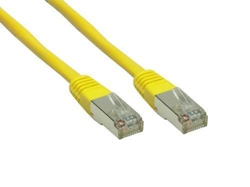 5x Cat. 6 Patchkabel, SSTP/PiMF, PVC, 250MHz, 7,5m, gelb - Bild 2 von 8