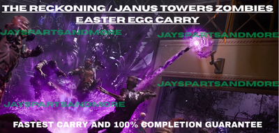 #ad #ad The Reckoning Janus Towers EASTER EGG CARRY COD Black Ops 6 Zombies BO6 FASTEST $19.95