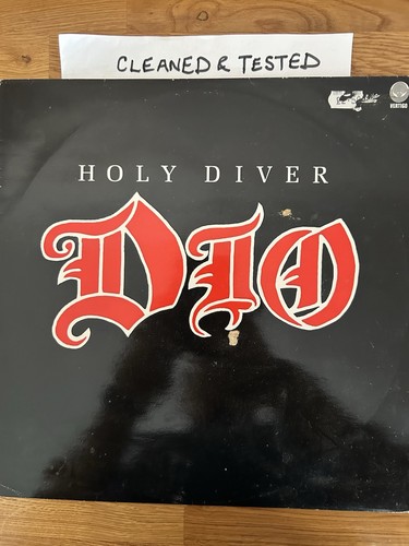 Dio- Holy Diver 12” Vinyl Single VERTIGO DIO112 1983