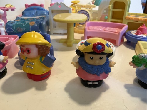 Mattel Fisher Price Little People Lote Accesorios Varios Muebles mixtos para muñecas - Imagen 4 de 15