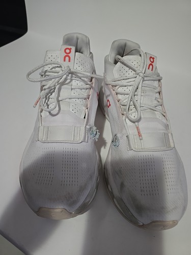 On Men Cloudnova 2 3ME30210256 White Running Shoes Sneakers Size 10.5 - Picture 3 of 9