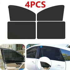 4PCS magnetic car window side sunshade shades shield UV protection accessories