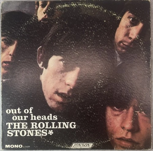 The Rolling Stones - Out Of Our Heads 1st US Press Made in UK VG+ vinyl FFRR