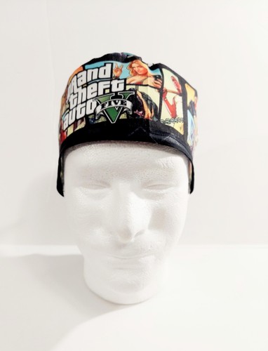 Gorra de calavera, trapo Doo, gorra exfoliante, sombrero quirúrgico, sombrero de quimioterapia, GTA - Imagen 3 de 3