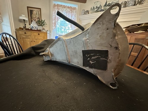 Vintage Harley Davidson Motorcycle Gas Tank - Left Side - Picture 5 of 10