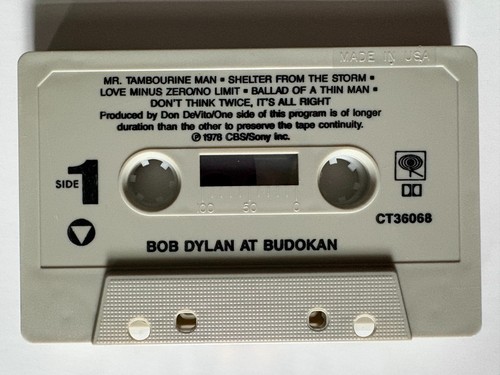 Bob Dylan . At Budokan . Cassette Tape . PLAY TESTED / SOUNDS GREAT! - Bild 4 von 6
