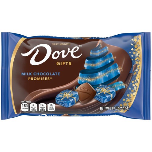 Taube verspricht Milchschokolade Weihnachten Süßigkeiten 8,87 Unze Feiertag Leckerei - Bild 1 von 6