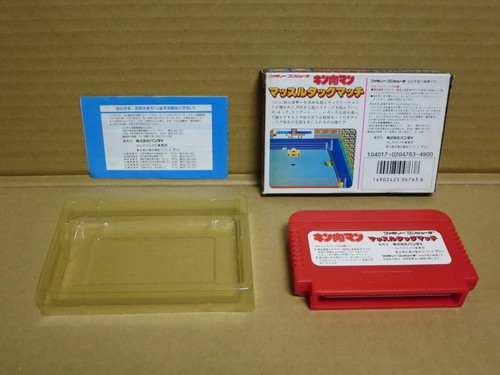 Used FC Kinnikuman Muscle Tag Match Famicom Family Computer with Box Manual JPN - Picture 2 of 10