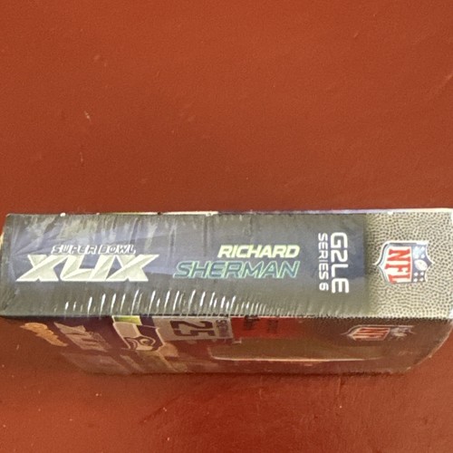 RICHARD SHERMAN #25 SEATTLE SEAHAWKS MINIFIGURE NIB  (With Free Wilson) - Picture 4 of 8