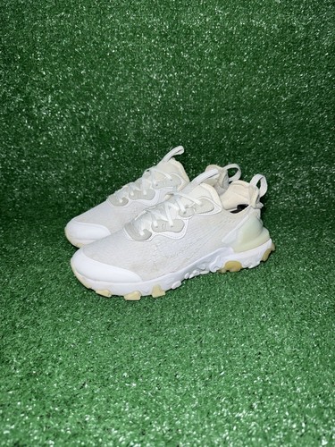 Nike React Vision Blanco Zapatos para Correr Tenis Atléticos Niños Talla 5Y Mujeres 6.5 - Imagen 3 de 8