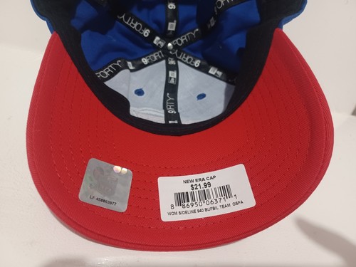 New NWT New Era 9Forty NFL Buffalo Bills Women's Sideline Strapback Hat Cap OSFA - Picture 6 of 9
