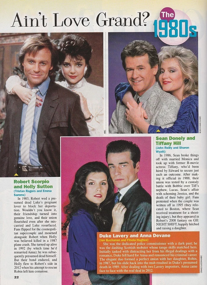 2013 General Hospital Turns 50 JANE ELLIOT-TRISTAN ROGERS-JONATHAN JACKSON-GENIE - Image 4 of 4