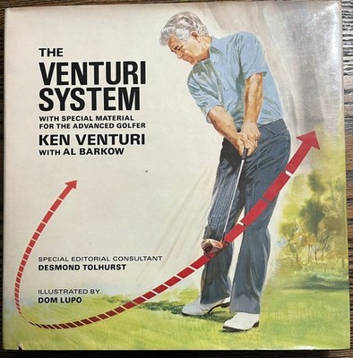 The Venturi System Ken Venturi 1967 Illustrated Golf Instruction Doubleday