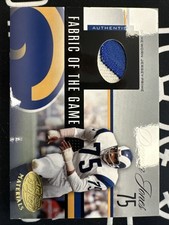 2006 Leaf Certified Materials Football Fabric Of The Game Deacon Jones Patch /25