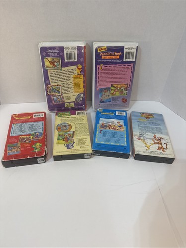 Lot of 6 Disney Winnie the Pooh VHS Playtime Learning Tigger Kids Playtime - Picture 6 of 9
