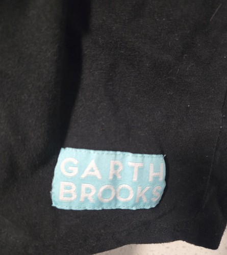 Garth Brooks World Tour Black Gray Teal Raglan Baseball Tee Concert T-Shirt XL - Picture 3 of 5
