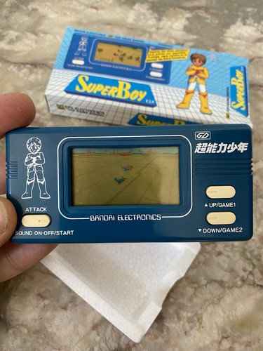 NIB BANDAI 1983 GAME WATCH DIGITAL GAME SUPER BOY GAME LCD GAMES - Picture 12 of 20