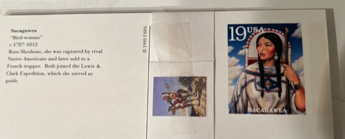 'LEGENDS OF THE WEST" POST CARD set - MNH - Picture 11 of 11