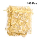  2 Pack Drawstring Bag Wedding Candy Bags Pouches Jewelry Storage