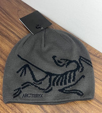 Arc'teryx Bird Head Toque Beanie Dark Grey Orca Merino Wool Winter Hat NWT