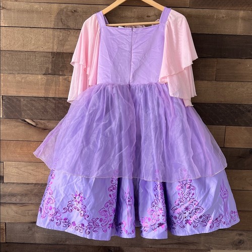 Disney Princess Girl's Rapunzel Tangled Dress Halloween Costume - Picture 5 of 8