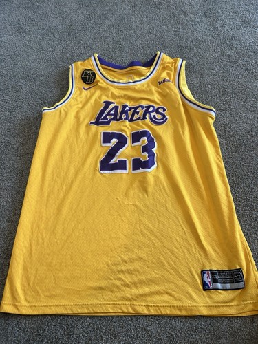 Nike Los Angeles Lakers Trikot LeBron James KB24 Memorial Patch - Bild 1 von 3