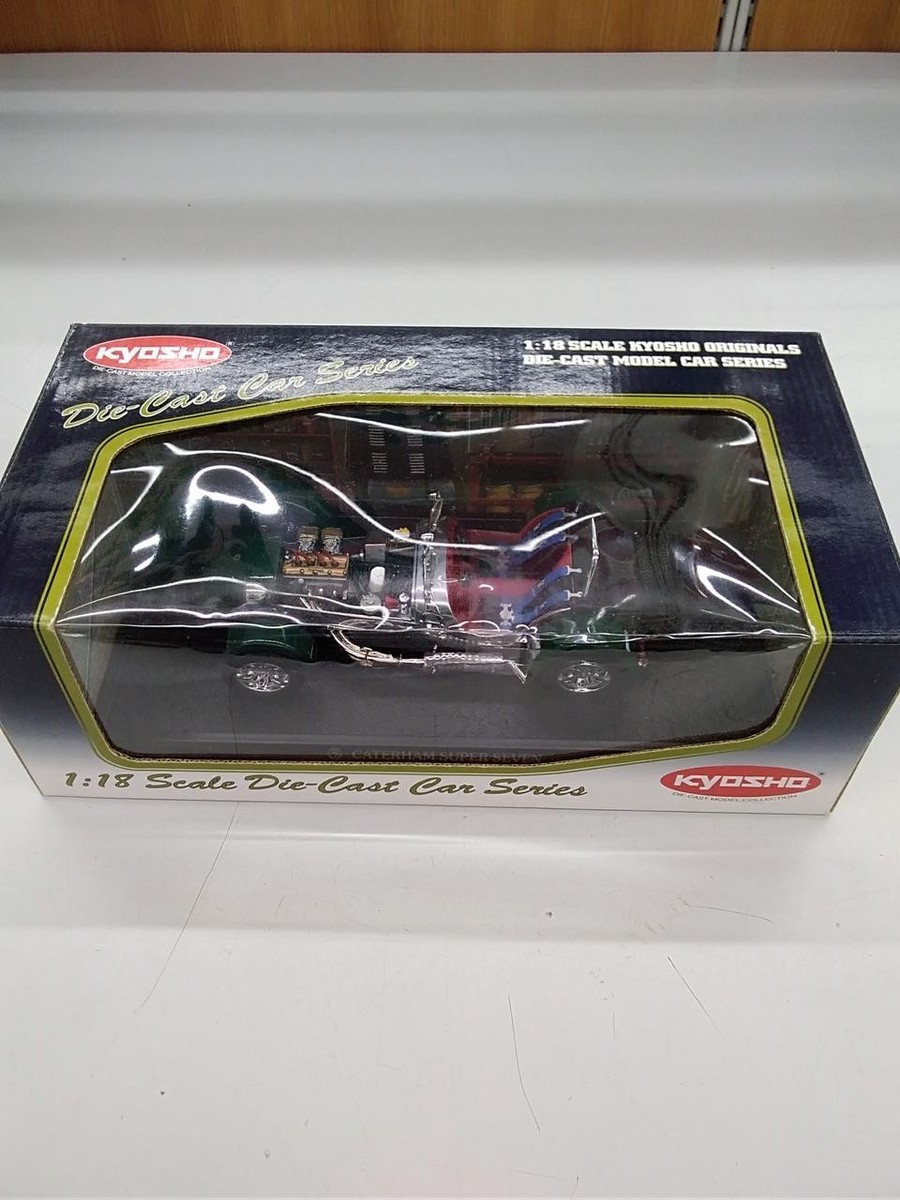 KYOSHO ケーターハム スーパー7 (レーシング スクリーン)￼ Kyosho 1/18 Caterham Super Seven Racing Screen | eBay
