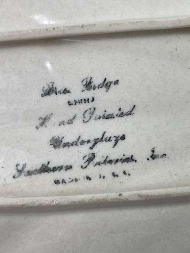 Blue Ridge Southern Pottery Summertime Sellerie Schale - Bild 11 von 12