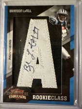 2010 Panini Threads Brandon LaFell #157/360 (AU, RC)