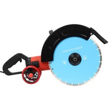 Electric Concrete Cutter Saw, Circular Saw with Saw Blade and Rolling Pulley HOT